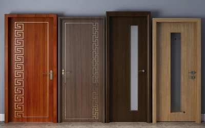 中式单开门3D模型下载